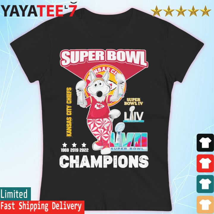 Kansas City Chiefs KC Wolf Super Bowl Champions 3-Time shirt, hoodie,  sweater, long sleeve and tank top