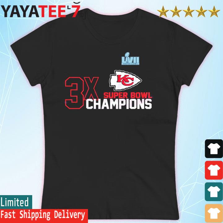 Kansas City Chiefs Super Bowl LVII Champions Shield Tie-Dye T-Shirt - REVER  LAVIE