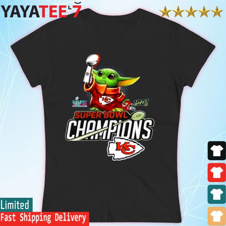 Baby Yoda Super Bowl Champion Kansas City Chiefs Shirt - High-Quality  Printed Brand