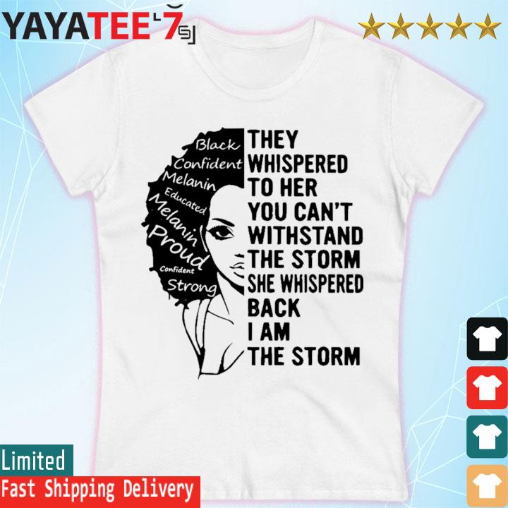 I Am The Storm T-Shirt - Black