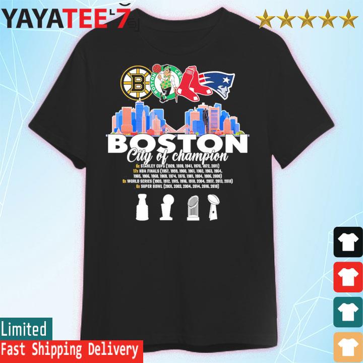 All Boston Sports Teams City Of Champion T Shirt