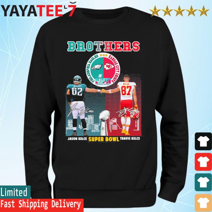 Cincinnati Travis Kelce and Jason Kelce super bowl Brothers Shirt, hoodie,  sweater and long sleeve