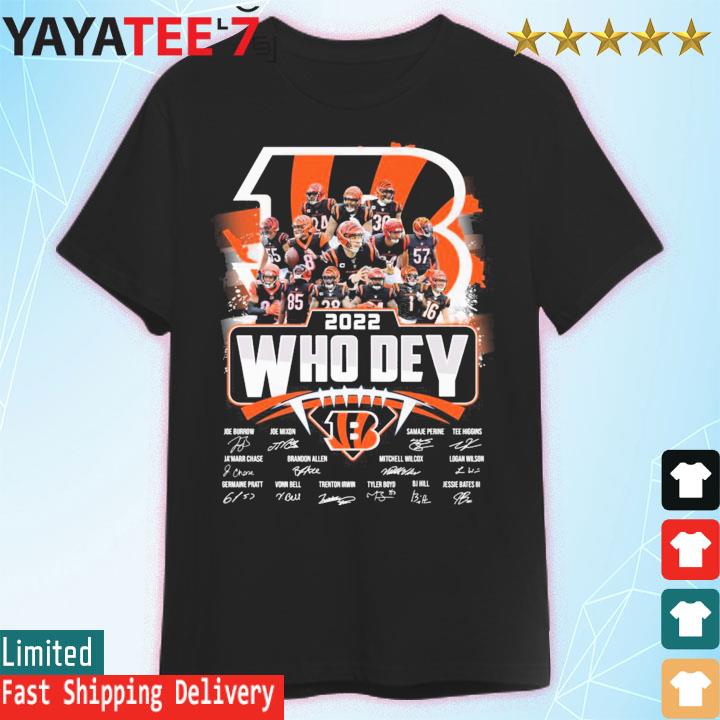 Cincinnati Bengals Who Dey logo T-shirt – Emilytees