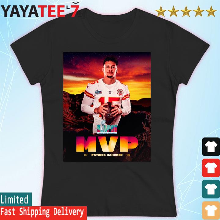 LONG SLEEVE RED Chiefs Patrick Mahomes Pic MVP T-shirt