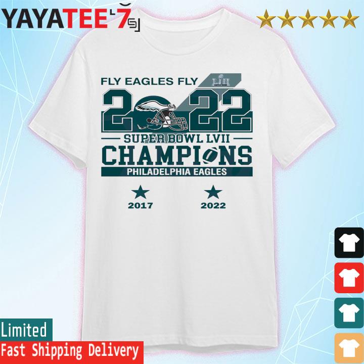 Philadelphia Eagles 2022 Champions Fly Eagles Fly Super Bowl LVII