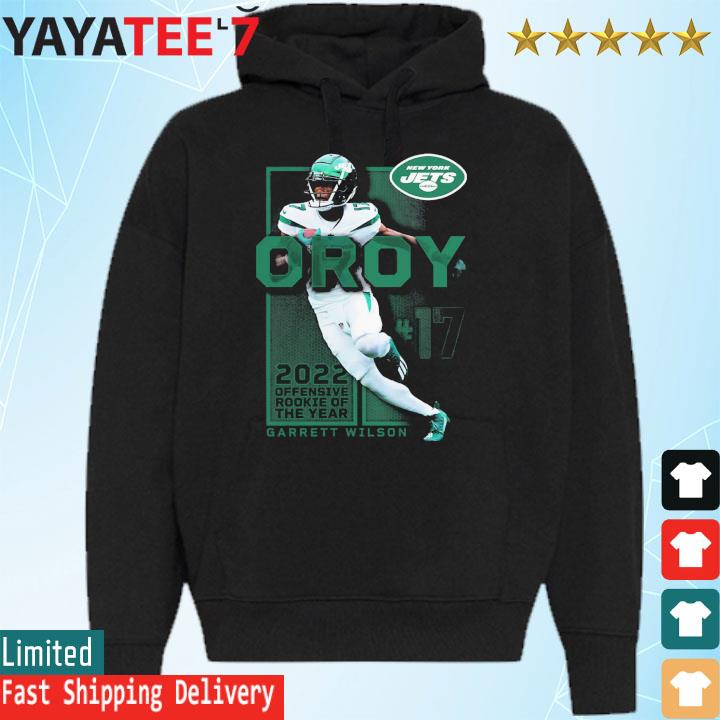 Official garrett Wilson 17 New York Jets football retro Shirt, hoodie,  sweater, long sleeve and tank top