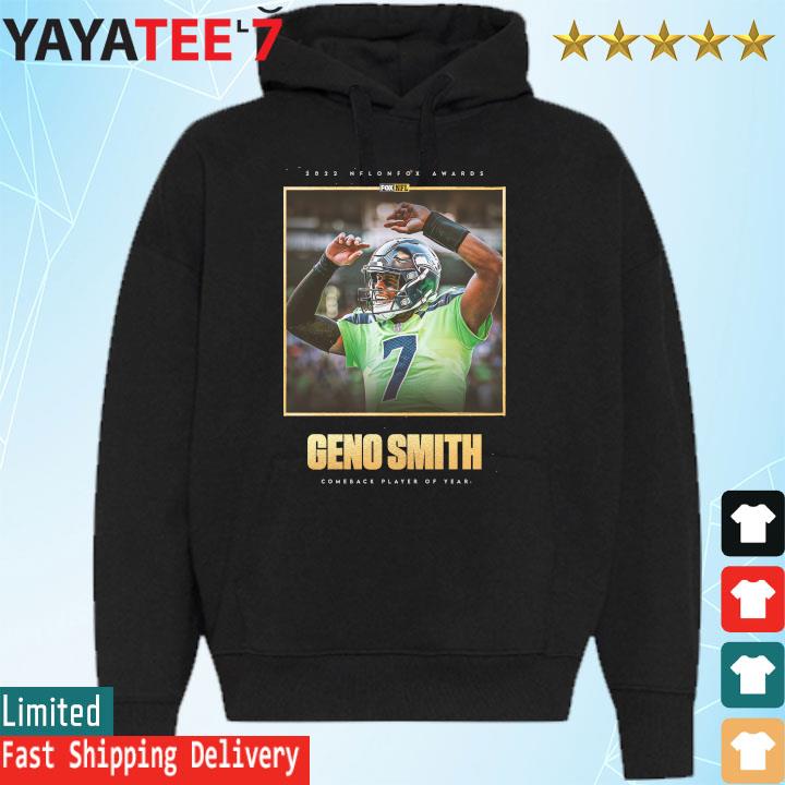 Geno smith is 2022 nfl comeback player of the year shirt, hoodie, sweater,  long sleeve and tank top