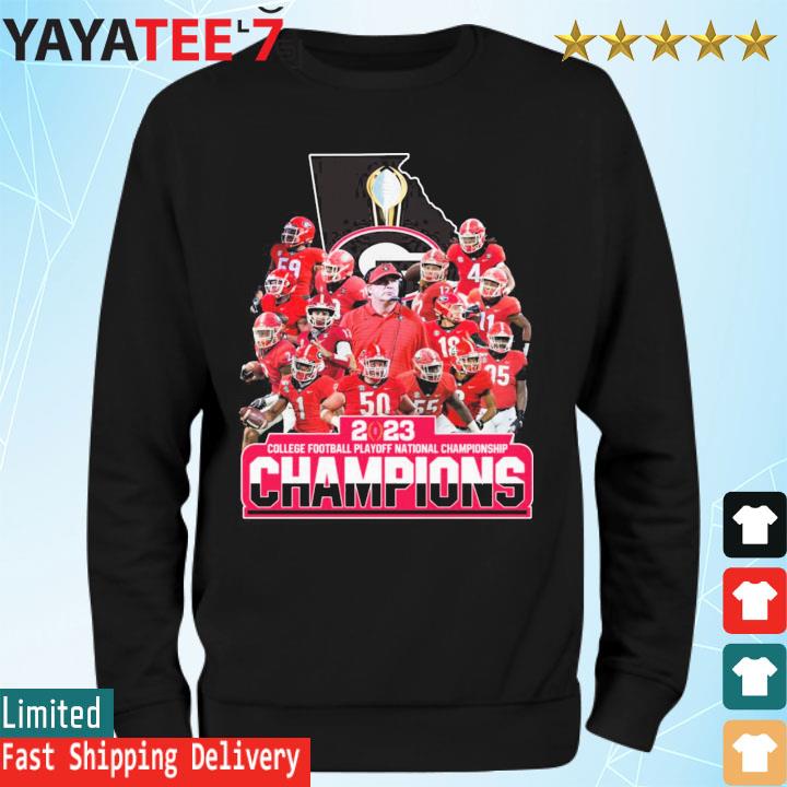 College Football playoff 2023 national championship game Georgia calI bound  T-shirts, hoodie, sweater, long sleeve and tank top