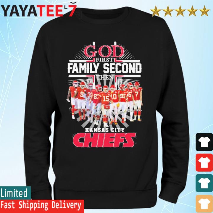 God Family Country Kansas City Chiefs 2023 signatures shirt, hoodie,  longsleeve, sweatshirt, v-neck tee