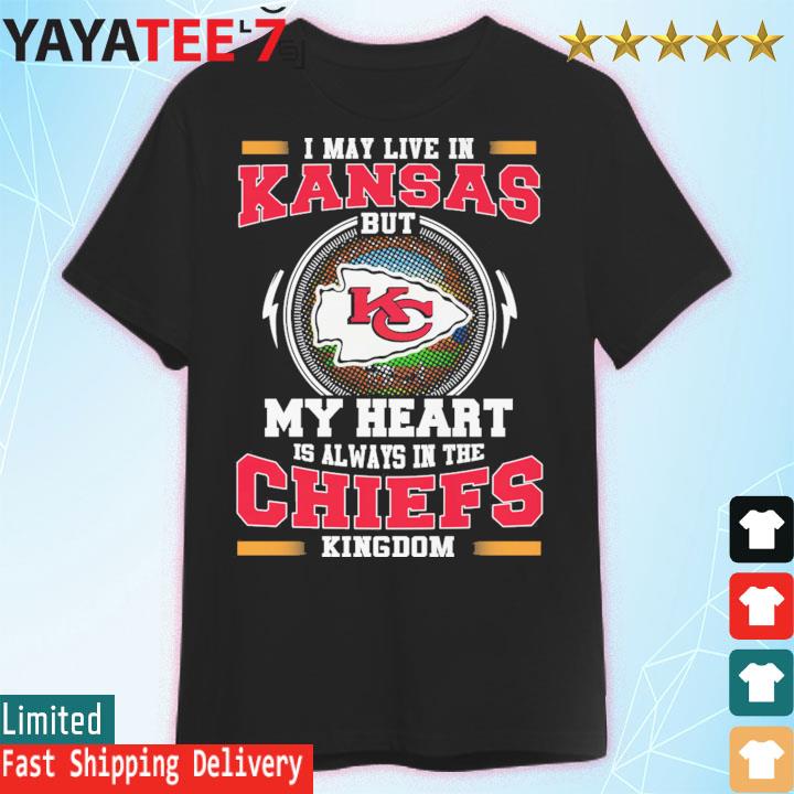 NFL Men's Kansas City Chiefs Shirts Fireball Button Print For Men