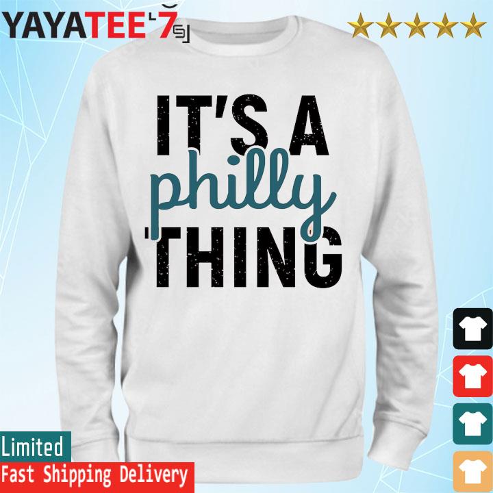 Philadelphia Eagles Sweatshirt Vintage Philly Gifts for Him - Happy Place  for Music Lovers