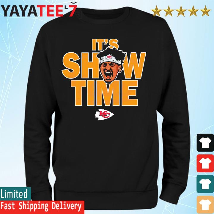 Patrick Mahomes MVP Kansas City Chiefs Showtime Men's Hooded Sweatshirt