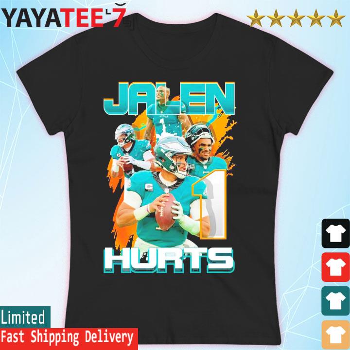 Philadelphia Eagles Jalen Hurts Vintage Poster 2023 Shirt - NVDTeeshirt