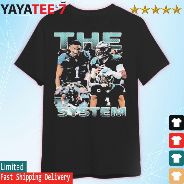 The System Shirt, Jalen Hurts T-shirt - Ink In Action