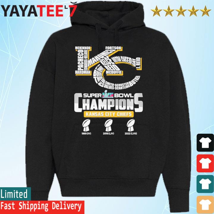 Design kansas City Chiefs Super Bowl Champions 1969 And 2019 And