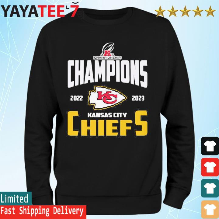 Kansas City Chiefs Super Bowl LVII 2023 AFC Conference Champions shirt,  hoodie, sweater, long sleeve and tank top