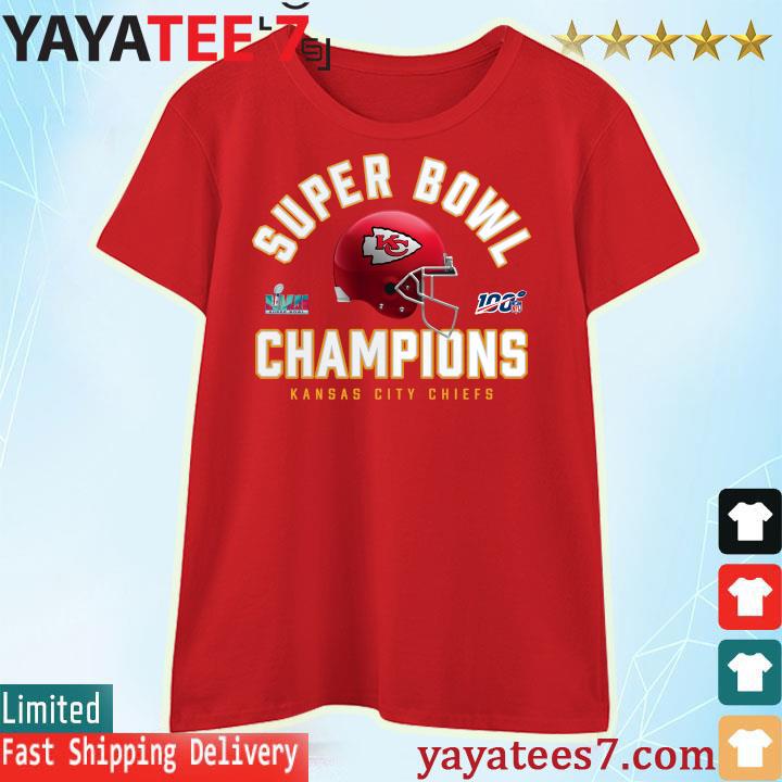 Kansas City Chiefs 2022 NFL Super Bowl LVII Lateral T-s Women's T-shirt