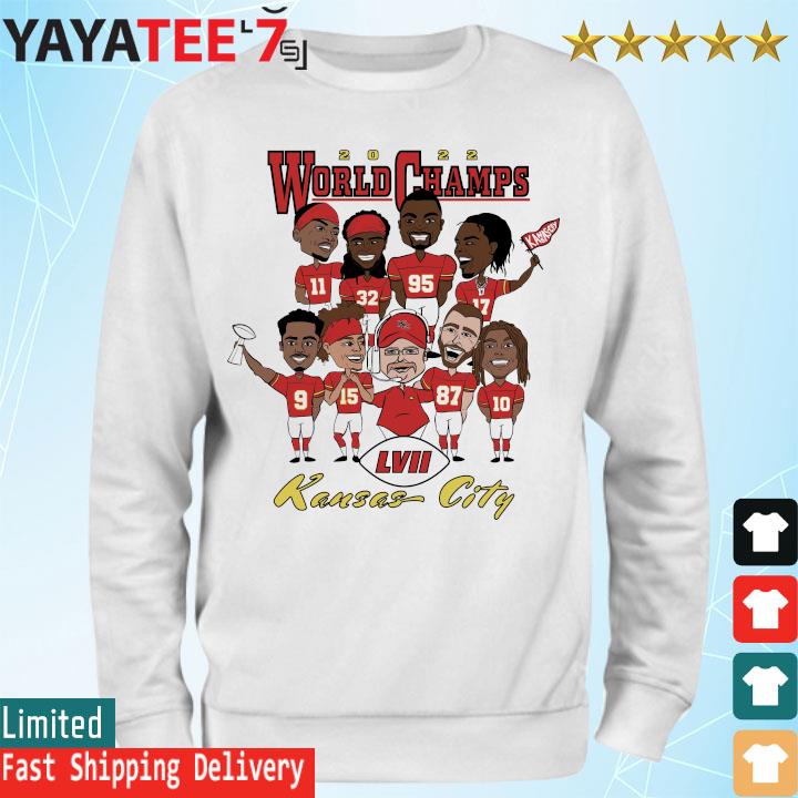 Kansas City Chiefs 2022 Super Bowl LVIII Champion Caricature Big And Tall  Signatures shirt, hoodie, sweater, long sleeve and tank top