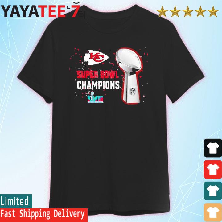 Kansas City Chiefs 2023 Champs Super Bowl Lvii Black T-shirt