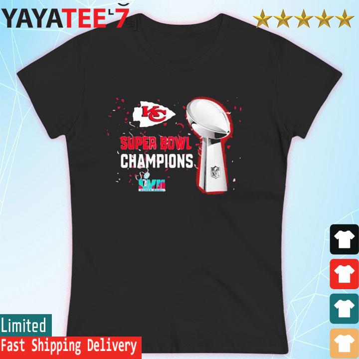 Kansas City Chiefs 2023 Champs Super Bowl Lvii Black T-s Women's T-shirt