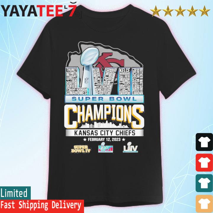 Kansas City Chiefs Super Bowl Champions 2023 LIV T Shirt - Bring