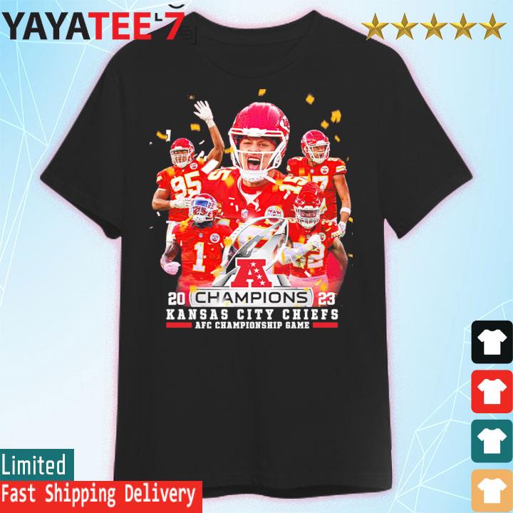 Kansas City Chiefs AFC Champions 2023 t-shirt - Yesweli