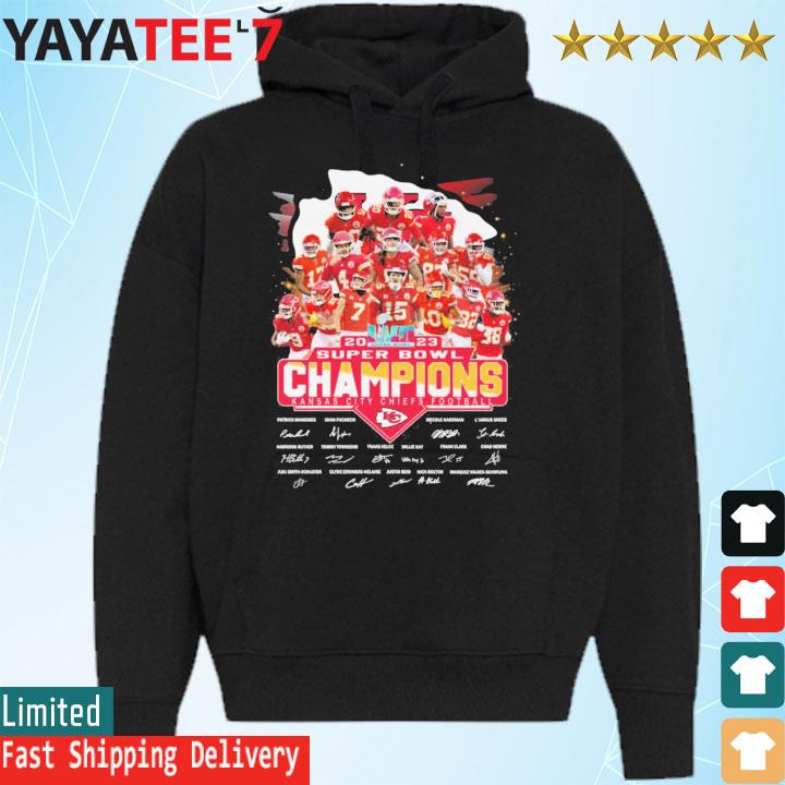 Kansas City Chiefs 2021 AFC Championship Champions signatures shirt,  hoodie, sweater, long sleeve and tank top