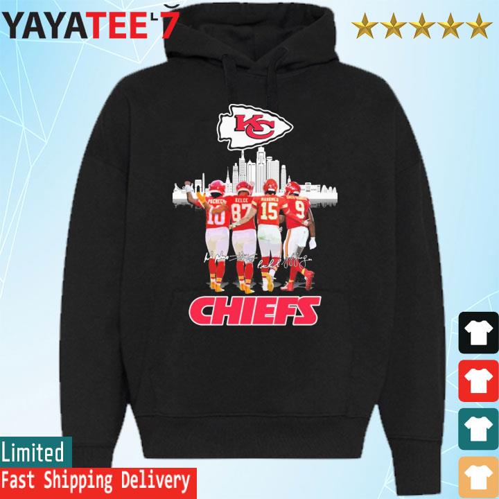 Kansas city Chiefs abbey road isiah pacheco juju smith schuster signatures  2023 shirt, hoodie, longsleeve tee, sweater