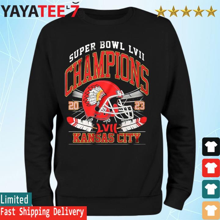 Kansas City CHIEFS Shirt NFL Football Super Bowl 57 Champions LVII