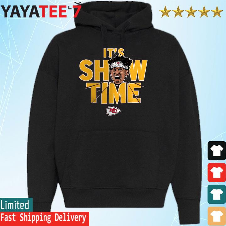 Patrick Mahomes showtime kids cartoon shirt, hoodie, sweater, long