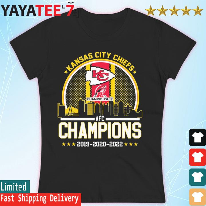 Kansas City Chiefs AFC Champions 2019 2020 2022 shirt, hoodie, sweater,  long sleeve and tank top