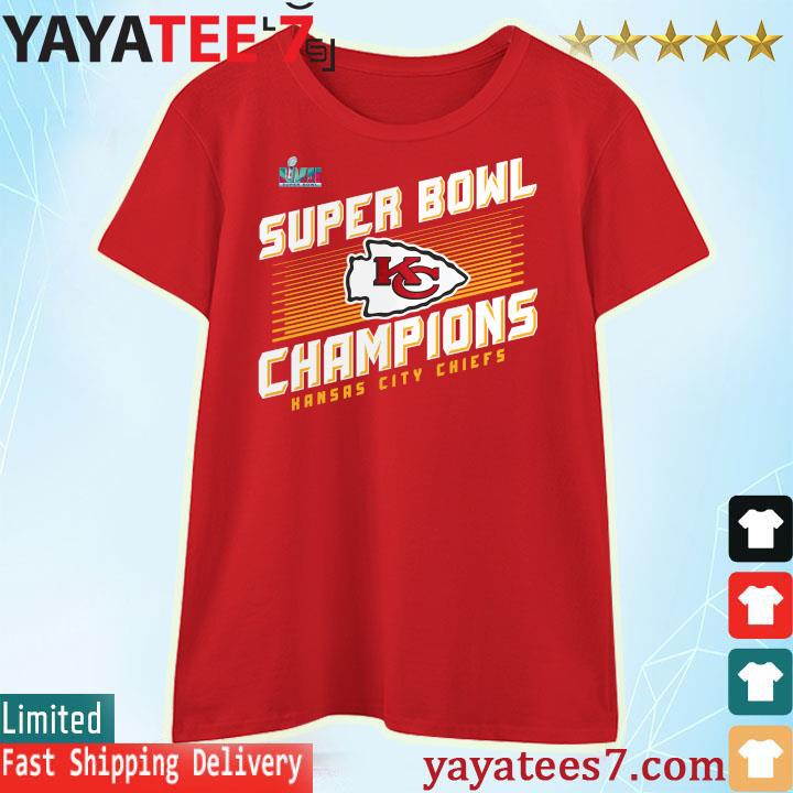 Kansas City Chiefs Super Bowl LVII Champions Huddle Roster T-Shirt Women's T-shirt