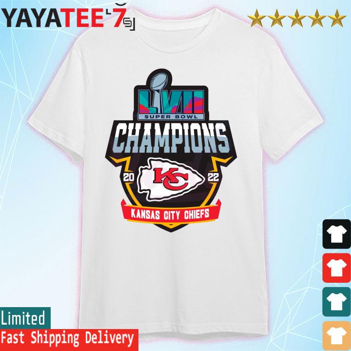 Official Kansas City Chiefs Super Bowl LVII Champions Off-Shoulder