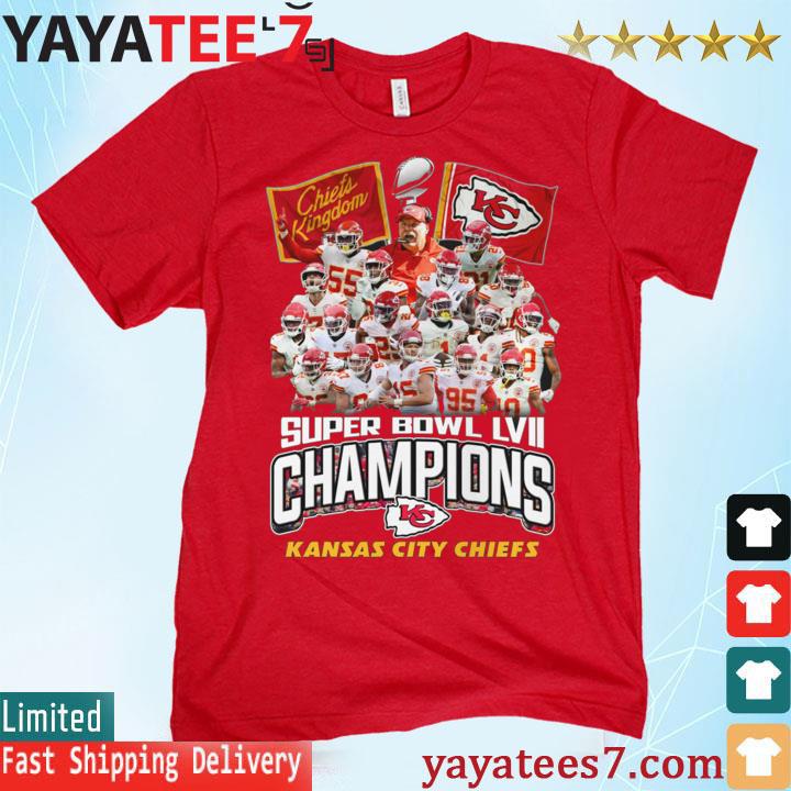 Logo kc Chiefs Kingdom 2023 super bowl lviI champions local shirt, hoodie,  longsleeve, sweater