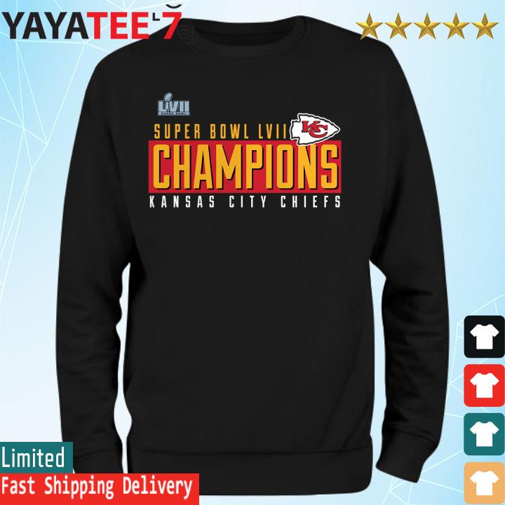 Kansas City Chiefs Super Bowl Lvii Champions Scoreboard Showcase T-shirt,Sweater,  Hoodie, And Long Sleeved, Ladies, Tank Top