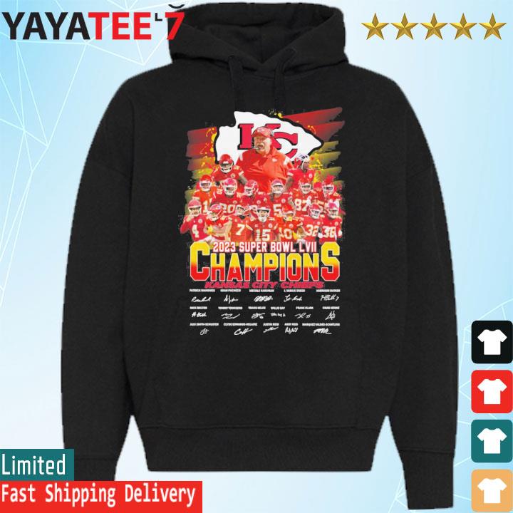 Kansas City Chiefs 2022 Super Bowl LVIII Champion Caricature Big And Tall  Signatures shirt, hoodie, sweater, long sleeve and tank top