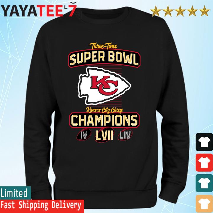 Official Kansas City Chiefs Super Bowl LVII Super Bowl IV Champions shirt,  hoodie, sweater, long sleeve and tank top