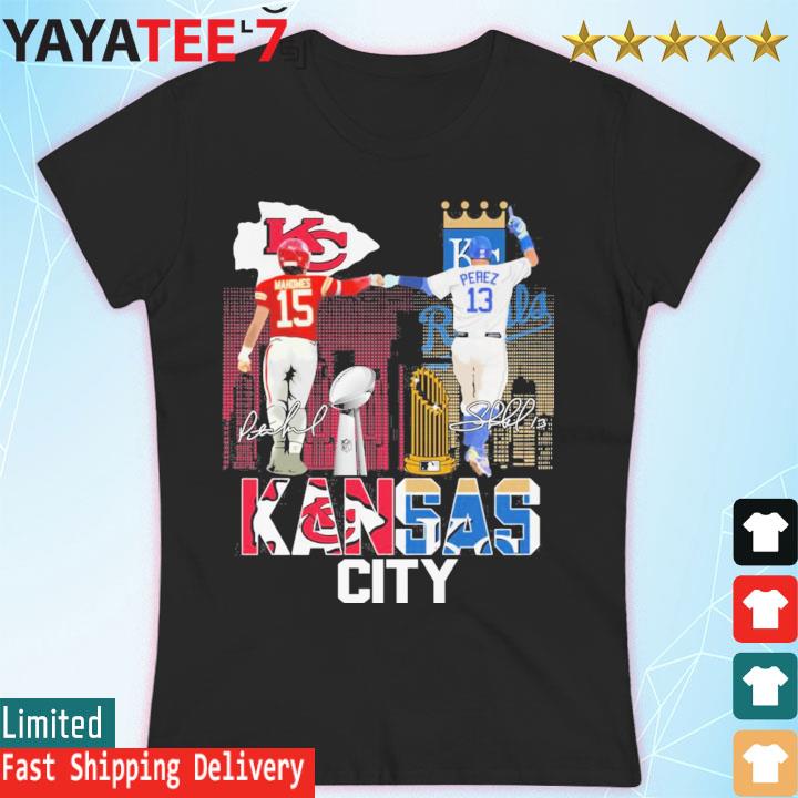 Kansas City Chiefs and Royals Mahomes and Perez champions shirt, hoodie,  sweater and v-neck t-shirt