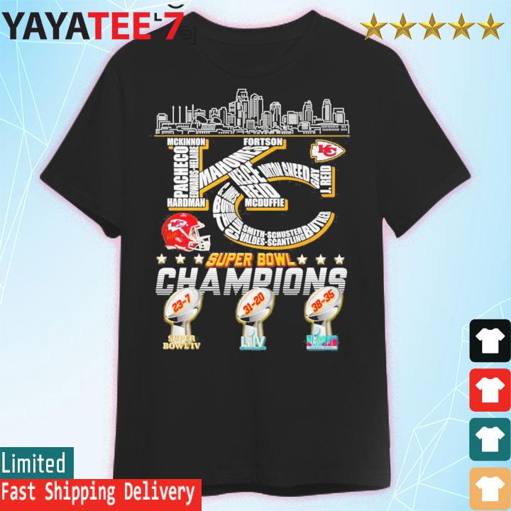 Kansas City Chiefs Super Bowl Shirt 3x Champions KC Chiefs Gift