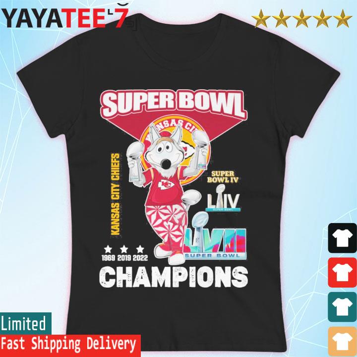 Official mascot Super Bowl Champions Kansas City Chiefs KC Wolf shirt,  hoodie, sweater, long sleeve and tank top