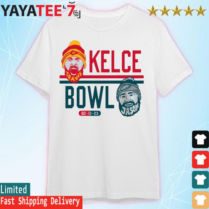 Kelce Bowl Arrowhead Travis And Jason Kelce Super Bowl 2023 Championship shirt
