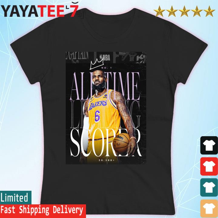 After 39 years, the NBA has a new Scoring King Lebron James shirt, hoodie,  sweater, long sleeve and tank top
