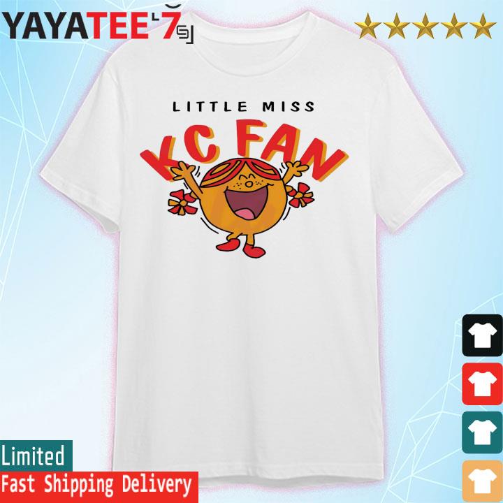 Little Miss KC Fan Shirt Girls Football Fan Personalized 