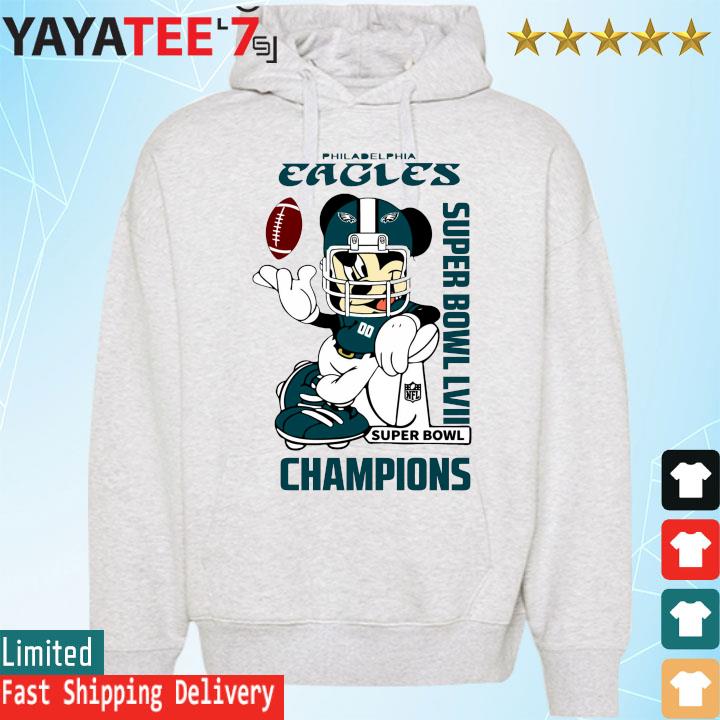 Mickey Philadelphia Eagles Super Bowl Lvii Champions Shirt, hoodie, sweater  and long sleeve