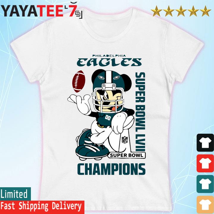 Philadelphia Eagles Mickey Mouse Super Bowl 2023 Shirt - High-Quality  Printed Brand