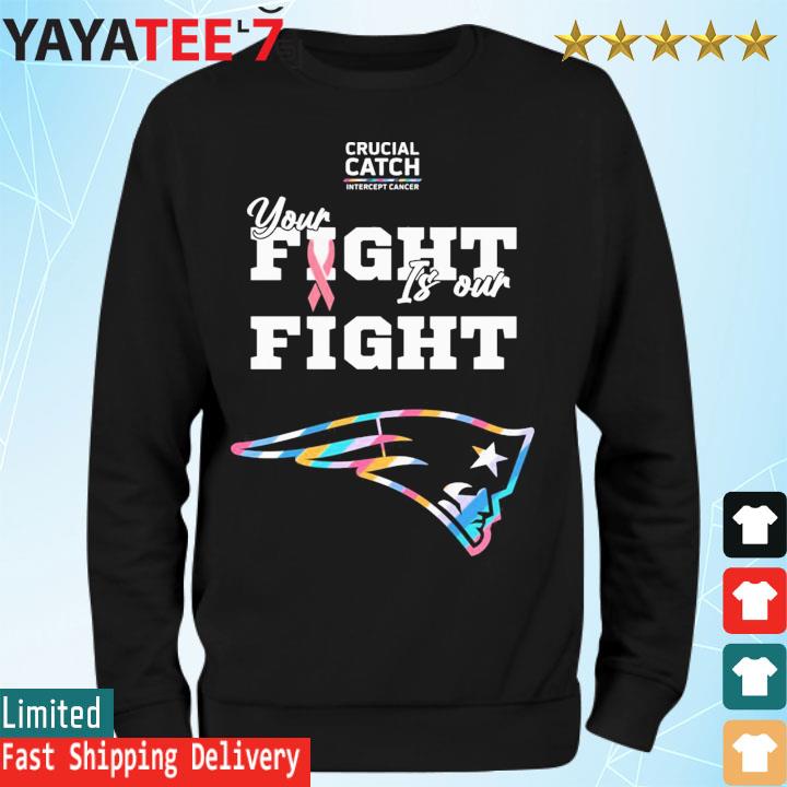 Crucial Catch Intercept Cancer New England Patriots 2023 shirt, hoodie,  sweater, long sleeve and tank top