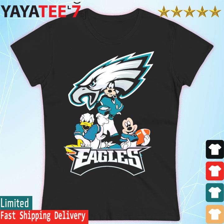 Nfl Philadelphia Eagles Mickey Mouse Friends Funny Super Bowl T-Shirt -  REVER LAVIE