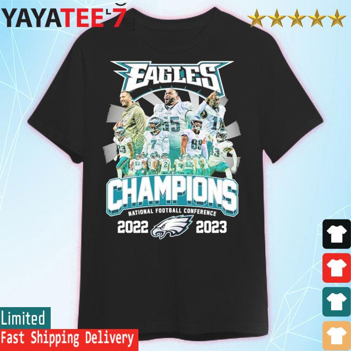 Philadelphia Eagles 2023 NFC Championship Shirt - High-Quality