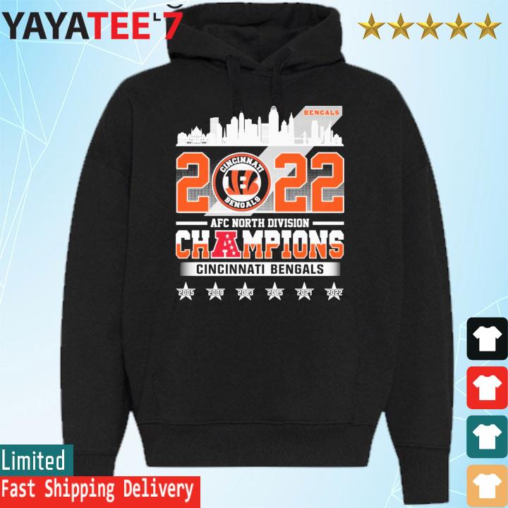 FREE shipping Cincinnati Bengals who dey 2022 AFC North Division Champions  2005 - 2022 NFL shirt, Unisex tee, hoodie, sweater, v-neck and tank top