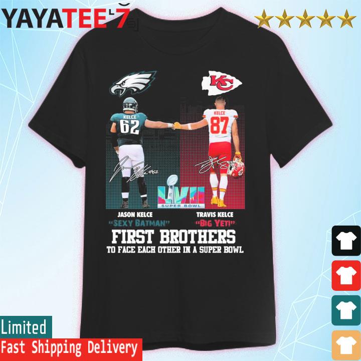 Product jason kelce new heights travis kelce big yetI shirt